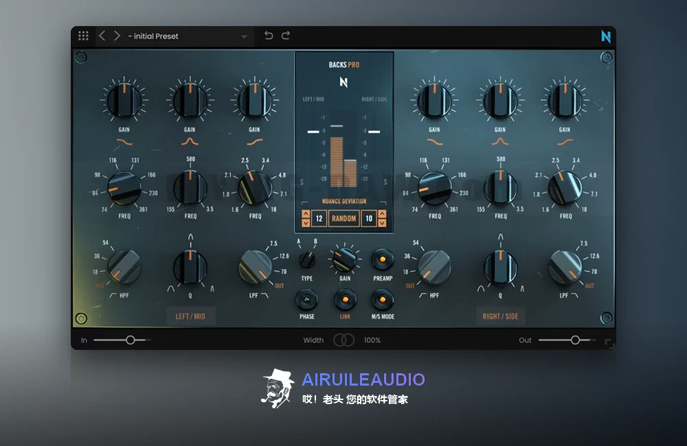 NoiseAsh Audio Backs Pro Bundle 插件界面