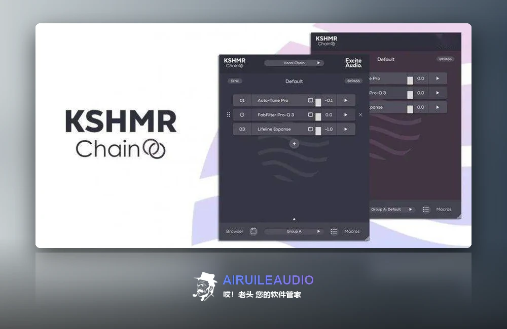 Excite Audio KSHMR Chain REGGED 插件界面