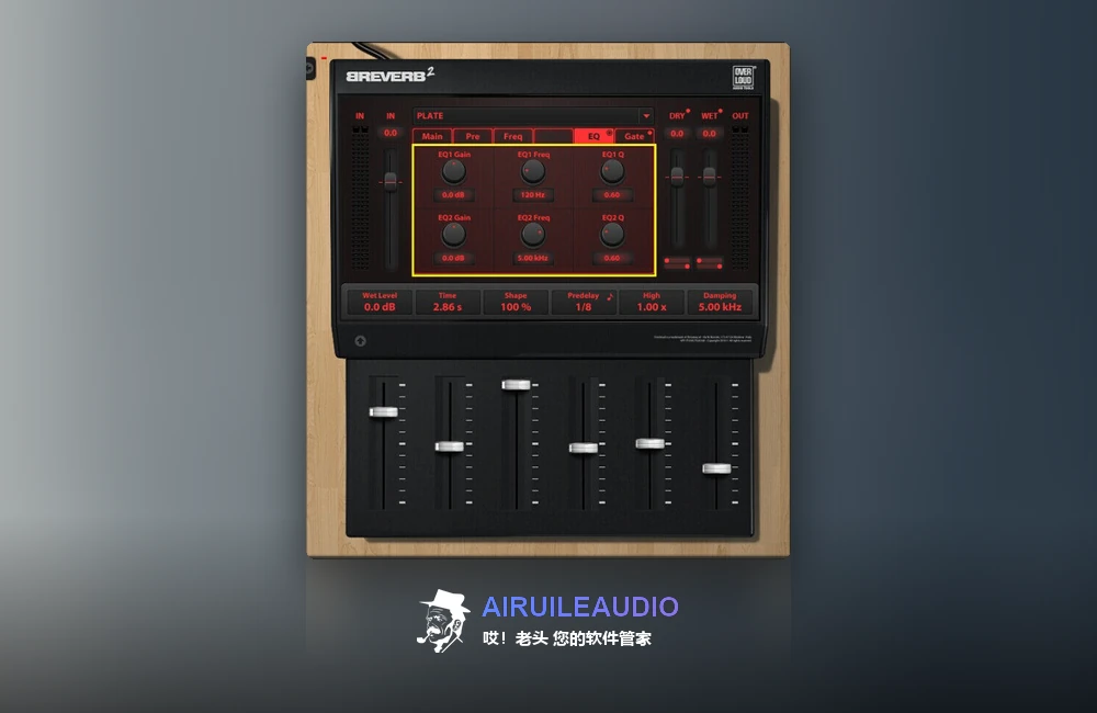 Overloud – BREVERB 2 插件界面
