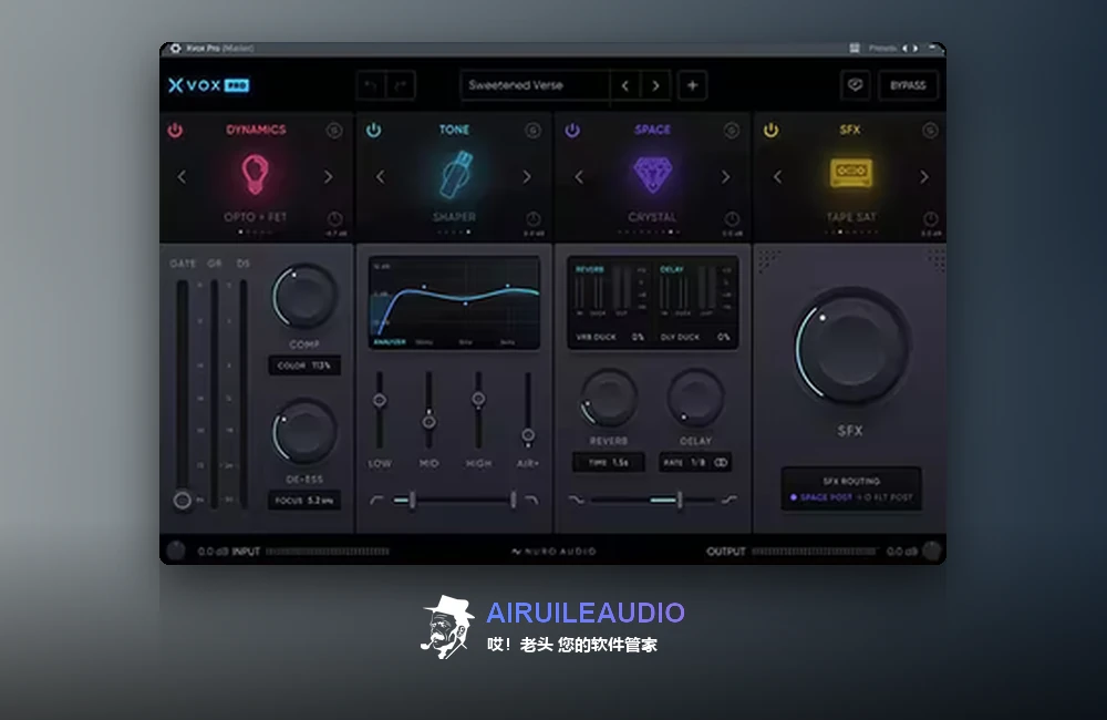 Nuro Audio Xvox Pro 插件界面