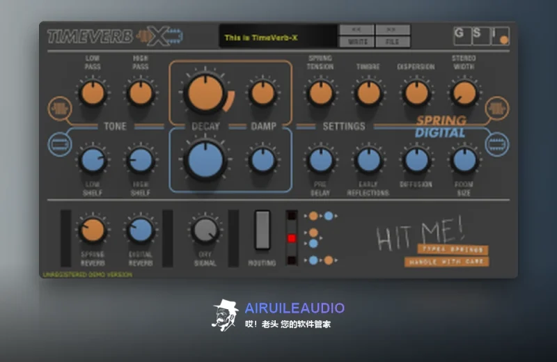 Genuine Soundware TimeVerb-X Windows-哎！老头软件资源分享