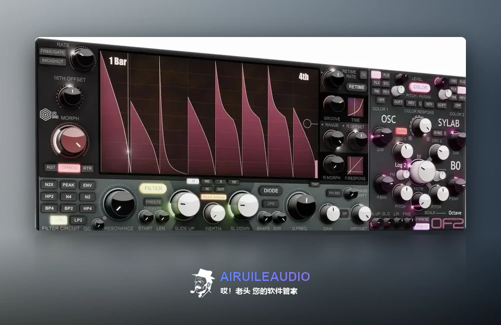 FKFX Audio Obvious Filter 插件界面