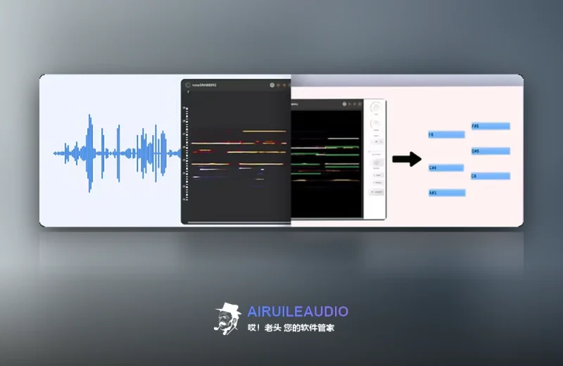 MIDI Navie D – noteGRABBER 2 Windows-哎！老头软件资源分享