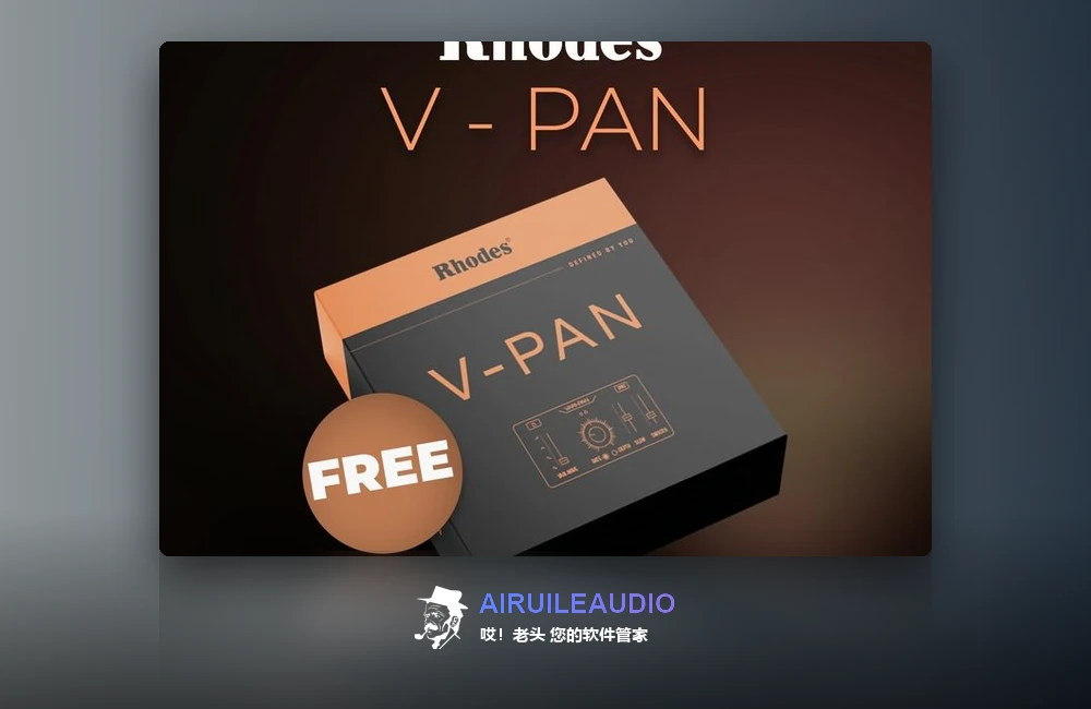 Rhodes Music – Rhodes V-Pan 插件界面