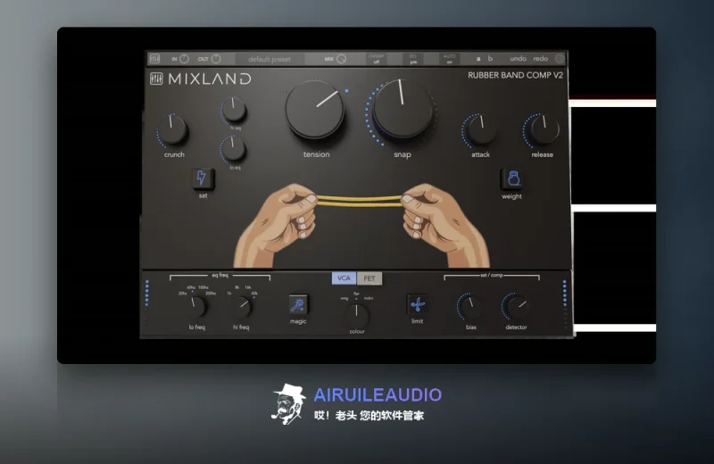 Mixland Rubber Band Compressor 2 Windows-哎！老头软件资源分享
