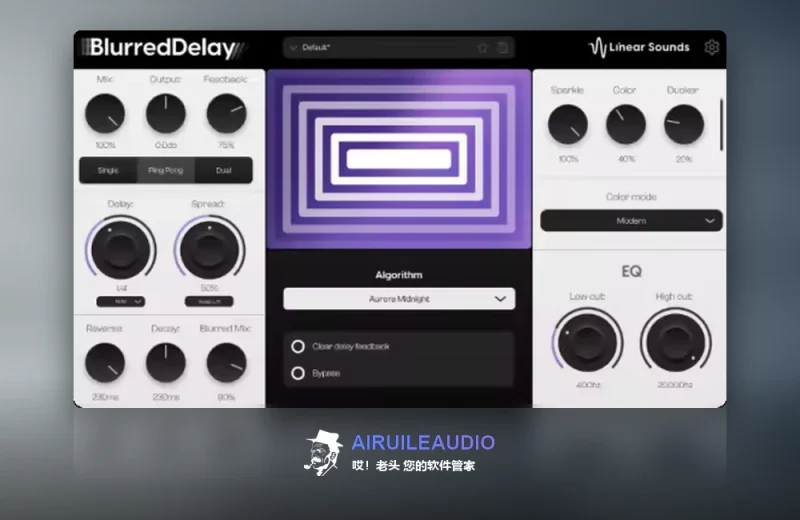 Linear Sounds – BlurredDelay Windows-哎！老头软件资源分享