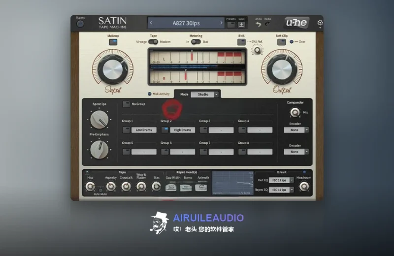 Heckmann Audio – u-he Satin Windows-哎！老头软件资源分享