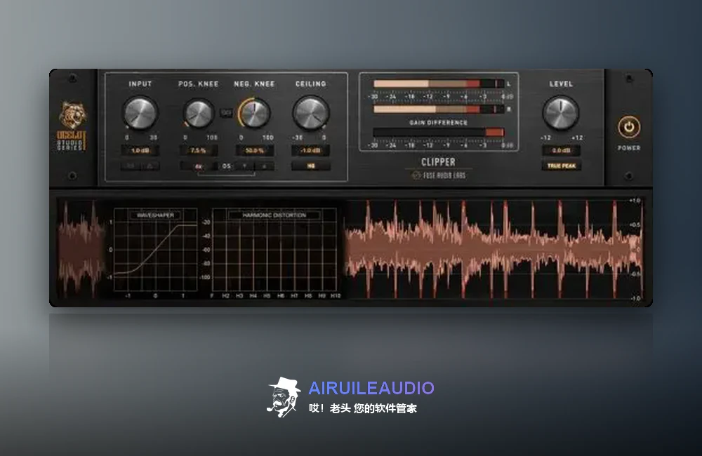 Fuse Audio Labs OCELOT Clipper 插件界面