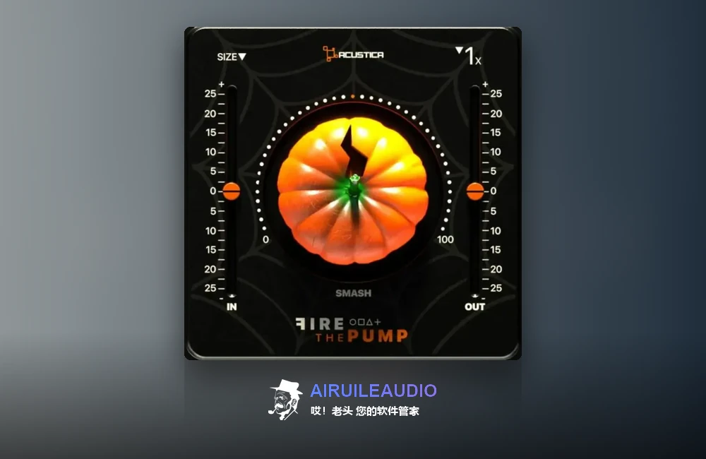 Acustica Audio Fire The Pump 插件界面