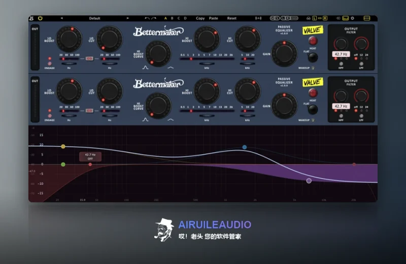 Plugin Alliance – Bettermaker Passive Equalizer Windows-哎！老头软件资源分享