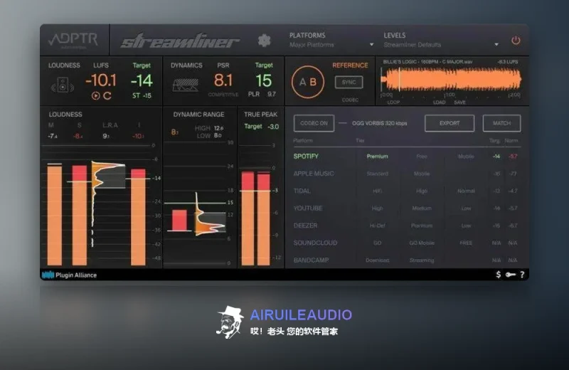 ADPTR Audio-Plugin Alliance StreamLiner Windows-哎!老头软件资源分享