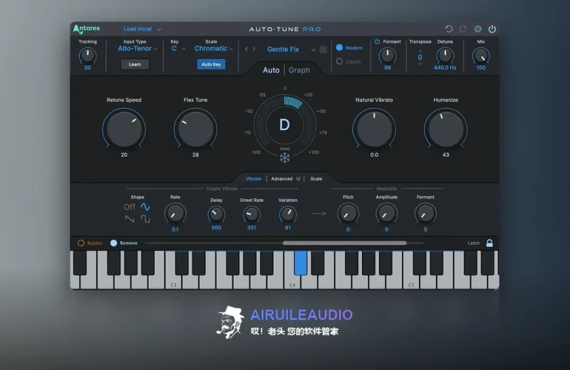 Antares Auto-Tune Pro X Windows-哎！老头软件资源分享