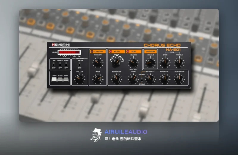 Nembrini Audio NA 501 Chorus Echo Windows-哎！老头软件资源分享