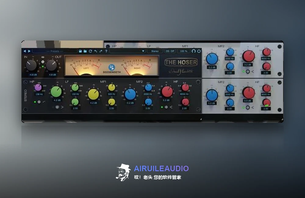 Boz Digital Labs David Bendeth’s The Hoser XT 2 插件界面