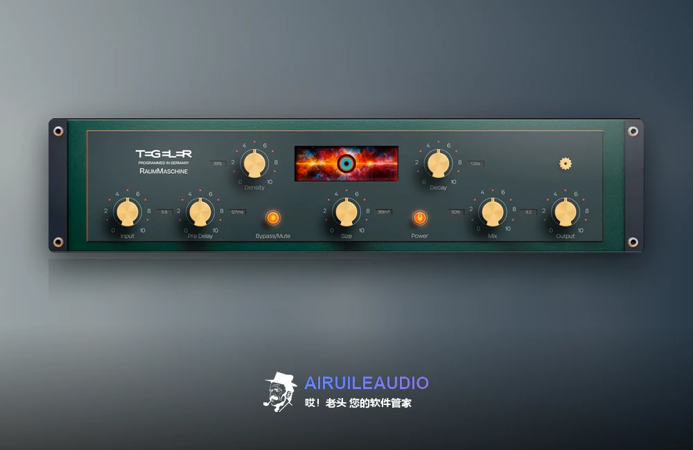 Tegeler Audio Manufaktur – Raummaschine 插件界面