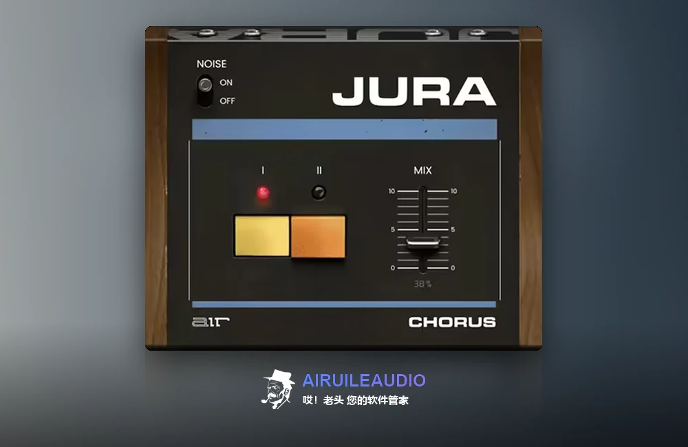 AIR Music Technology – AIR Jura Chorus 插件界面
