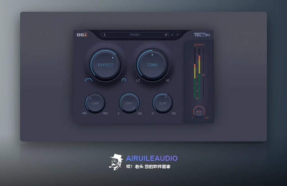 Black Salt Audio – Telofi 插件界面