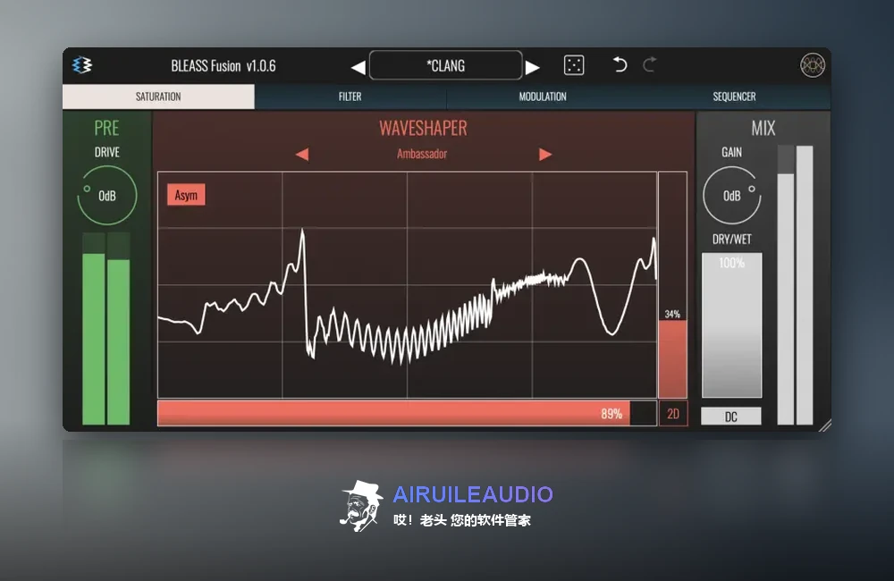 BLEASS Fusion 插件界面