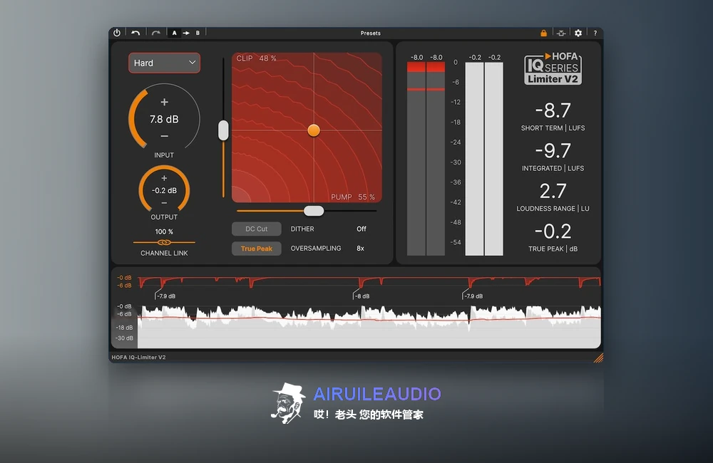 HOFA-Plugins – IQ-Limiter 插件界面