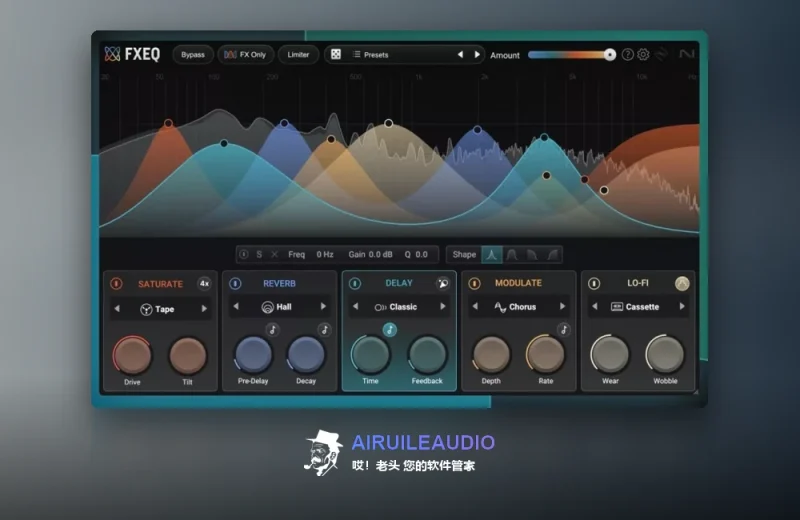iZotope FXEQ Windows-哎！老头软件资源分享
