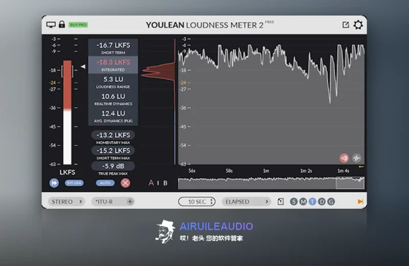Youlean – Loudness Meter Ultra Windows-哎！老头软件资源分享