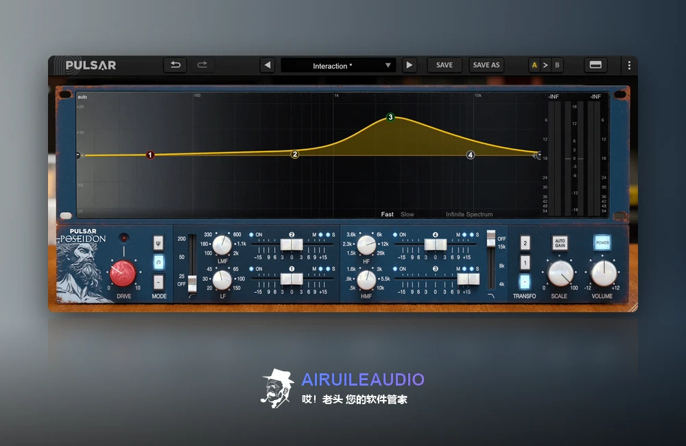 Pulsar Audio – Pulsar Poseidon 插件界面
