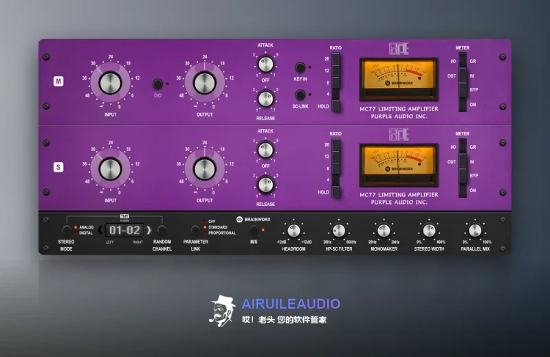 Plugin Alliance Purple Audio MC 77 Windows-哎！老头软件资源分享
