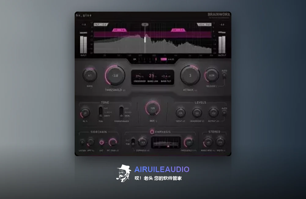 Plugin Alliance Brainworx Bx_glue 插件界面