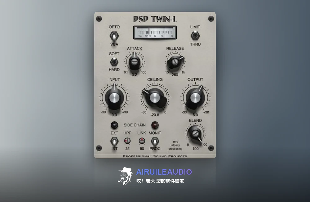 PSPaudioware PSP Twin-L 插件界面