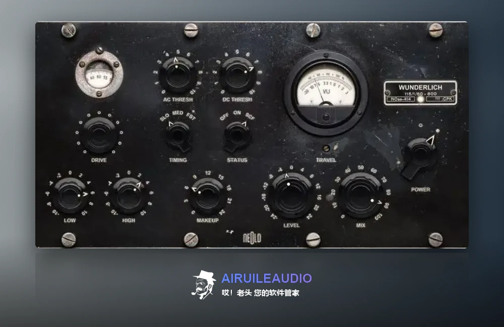Plugin Alliance – NEOLD WUNDERLICH 插件界面