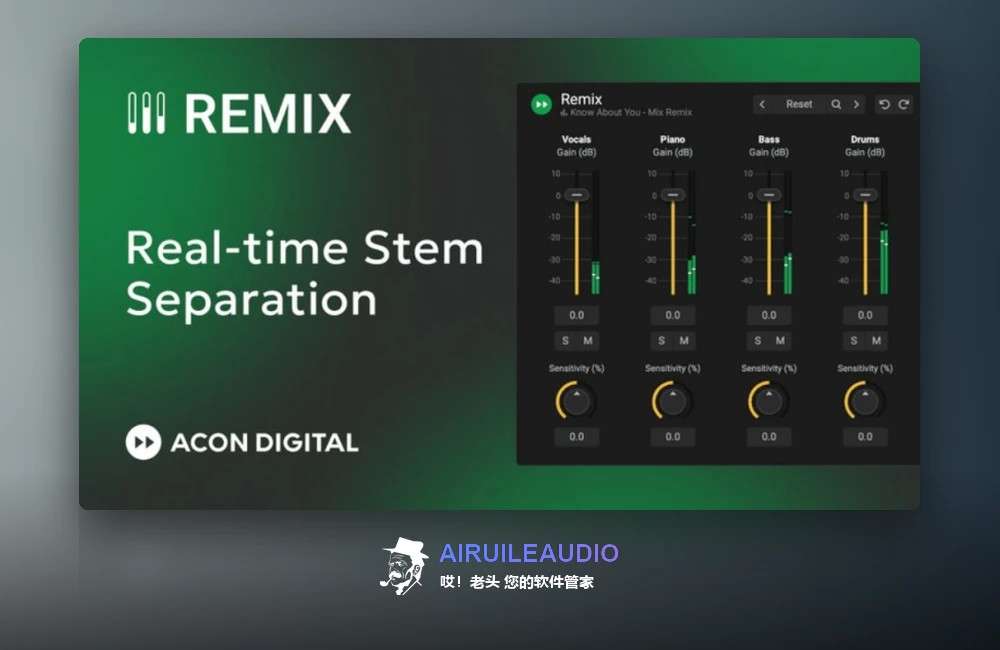 Acon Digital – Remix 插件界面