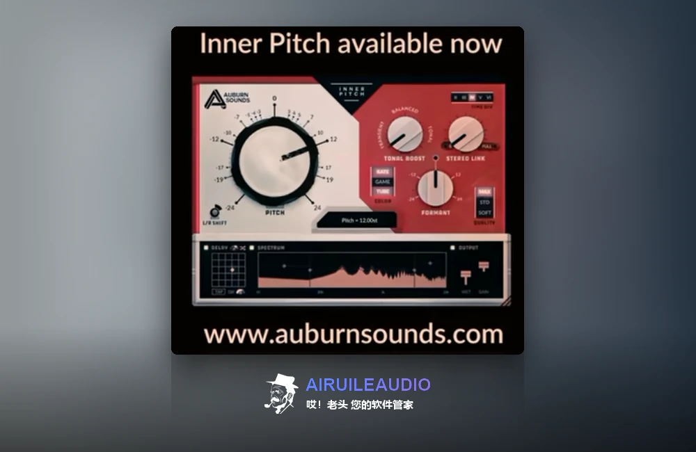 Auburn Sounds – Inner Pitch 插件界面