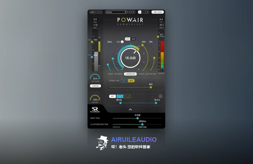 Sound Radix POWAIR 插件界面